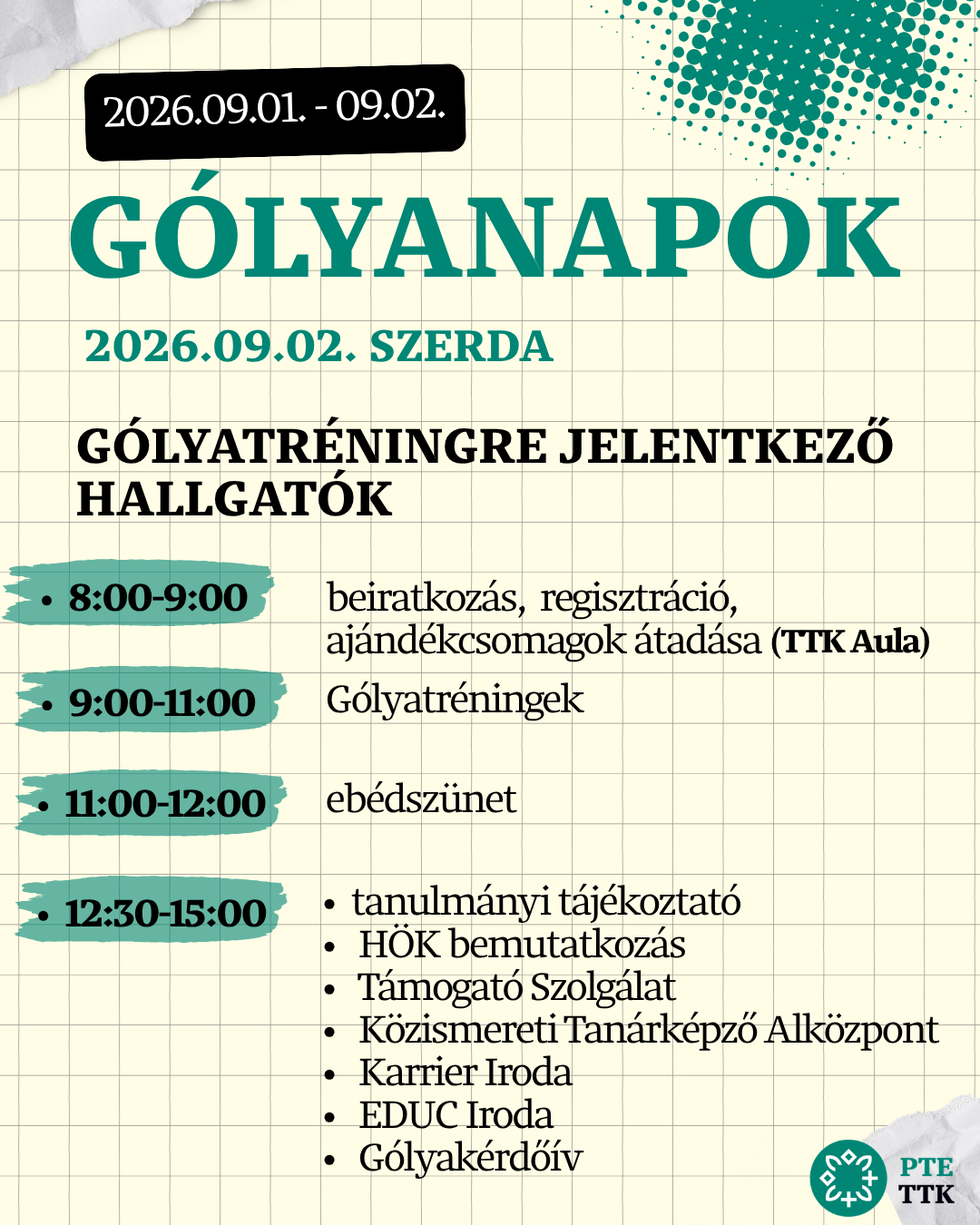 gólyanapok 2026