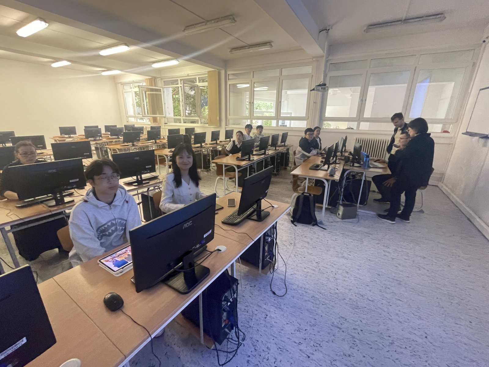 Nanjingi matematikushallgatók látogattak a TTK-ra