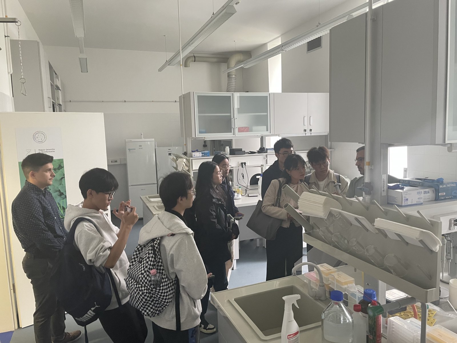 Nanjingi matematikushallgatók látogattak a TTK-ra